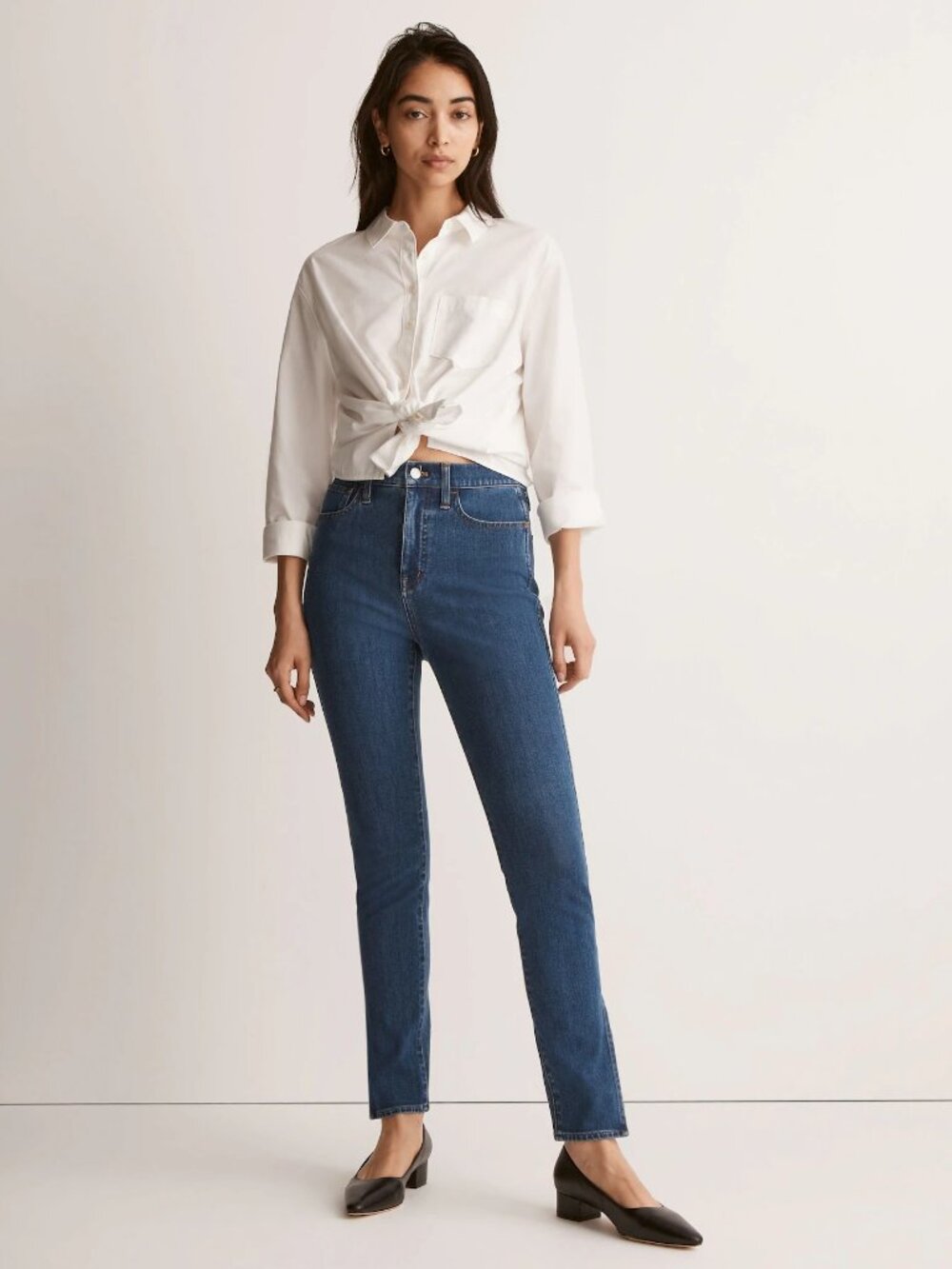 NWT Madewell 11" High-Rise Roadtripper Supersoft Skinny Jeans Sz 30